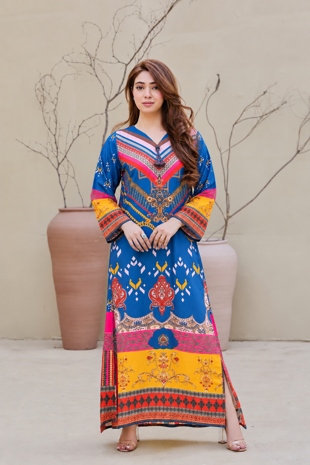NAUSHI 2PC KAFTAN