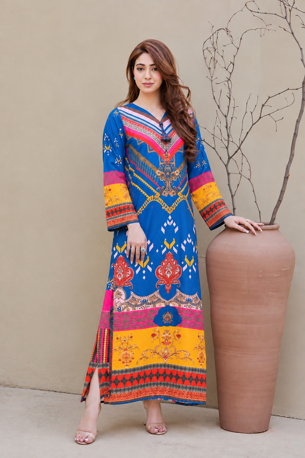 NAUSHI 2PC KAFTAN