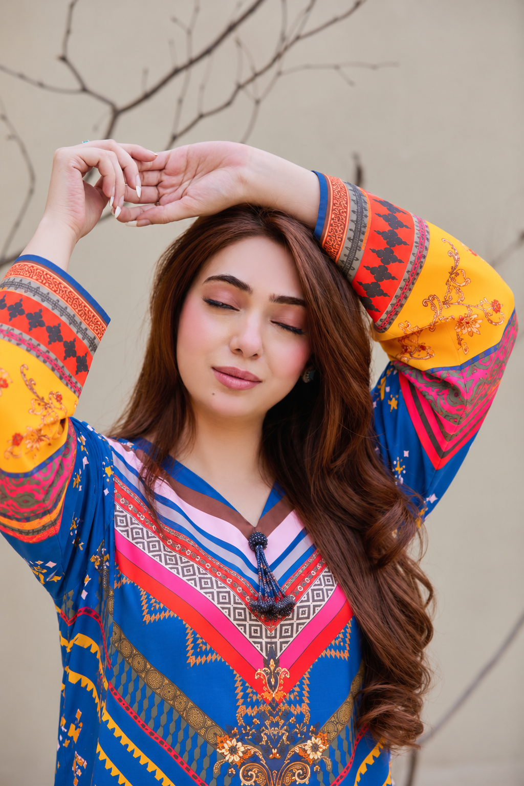 NAUSHI 2PC KAFTAN